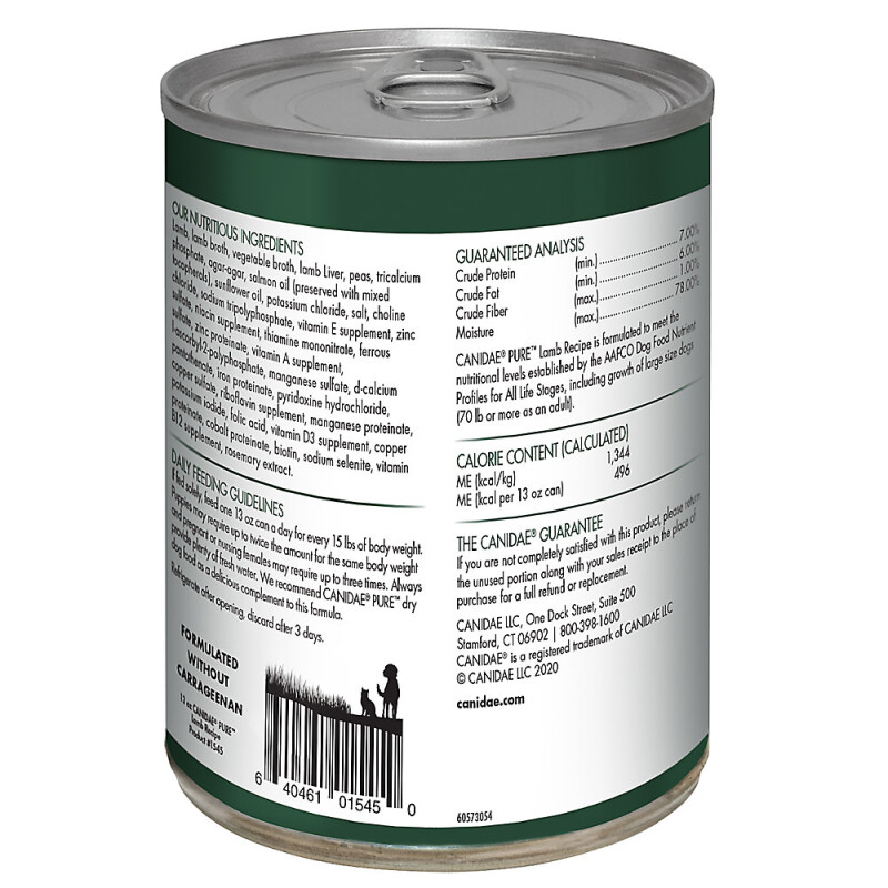 Canidae® Pure™ All Life Stage Wet Dog Food - Limited Ingredient Diet, Pate, 13 Oz.