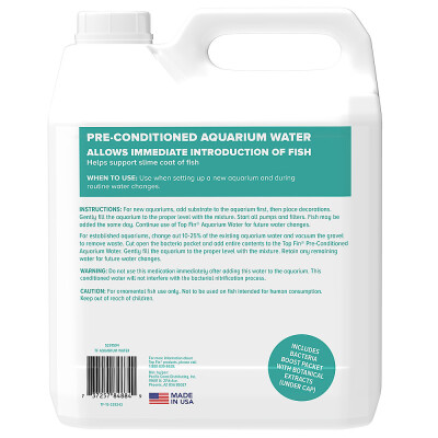 Top Fin® Pre-Conditioned Aquarium Water