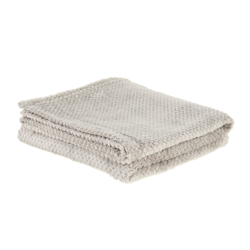 Whisker City Grey Cat Blanket