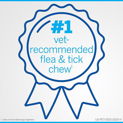 NexGard Chewable Tablets for Dogs 24.1 - 60.0 lbs