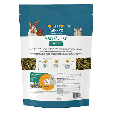 Full Cheeks Natural Timothy Hay