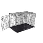 Global Source Single Door Folding Wire Dog Crate