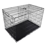 Global Source Single Door Folding Wire Dog Crate